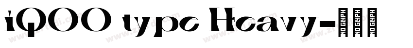 iQOO type Heavy字体转换 iQOO type Heavy字体转换